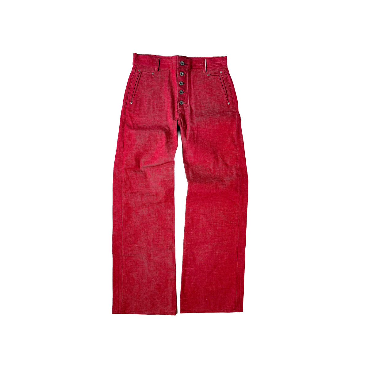 Red Selvedge Denim