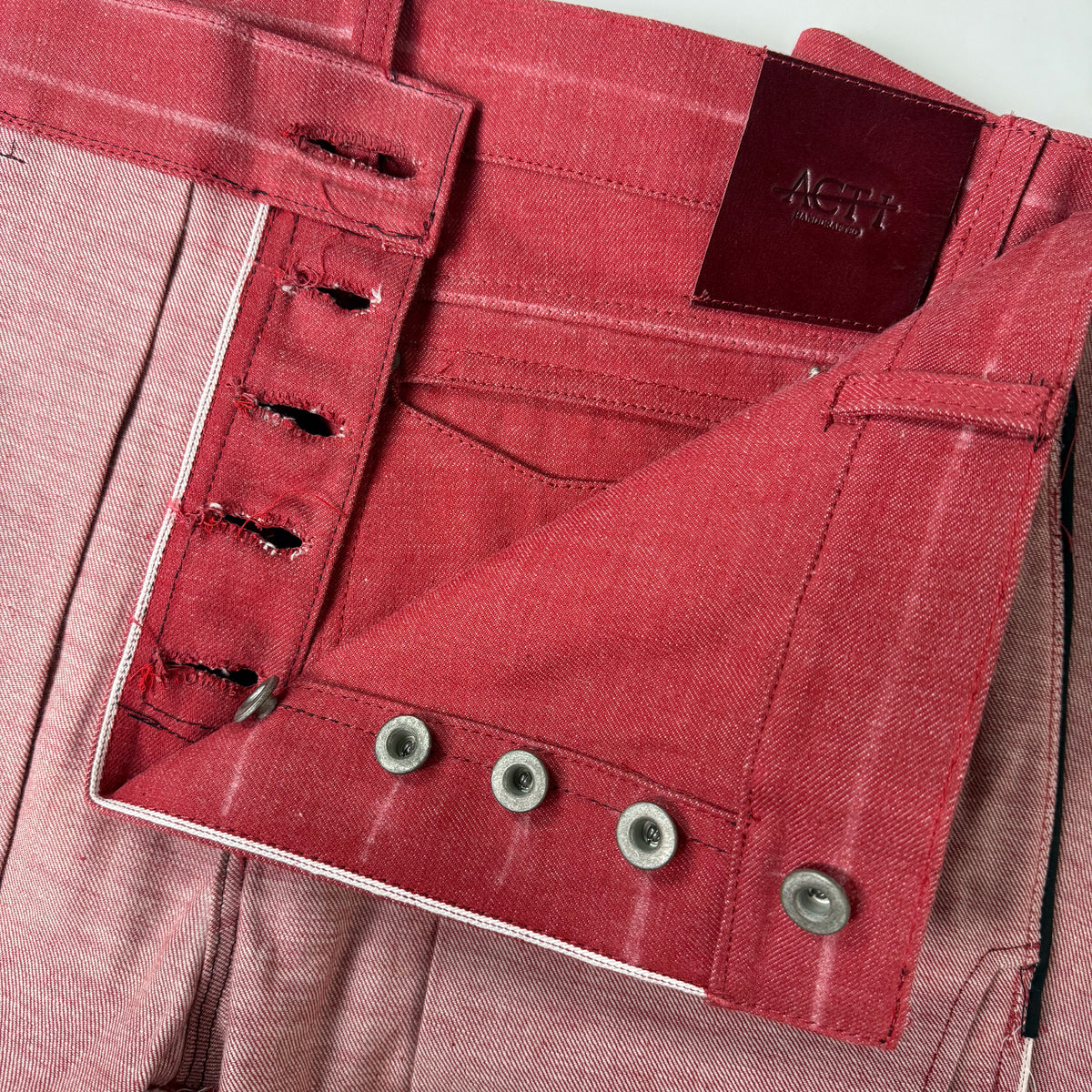 Red Selvedge Denim