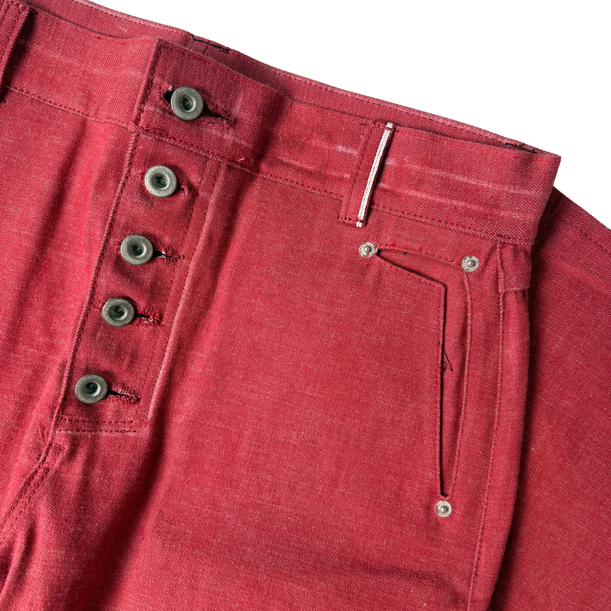 Red Selvedge Denim
